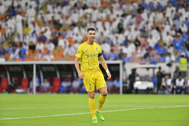 Cristiano Ronaldo lần đầu tiên vượt qua Cổng Trăng non của Riyadh trong một trận đấu chính thức. Anh ghi 0 bàn trong 5 trận trước đó.